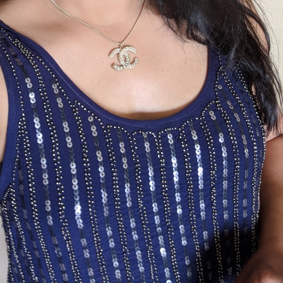 🔥3/$30🔥Beaded relaxed fit dress sz:S - Picture 4 of 5